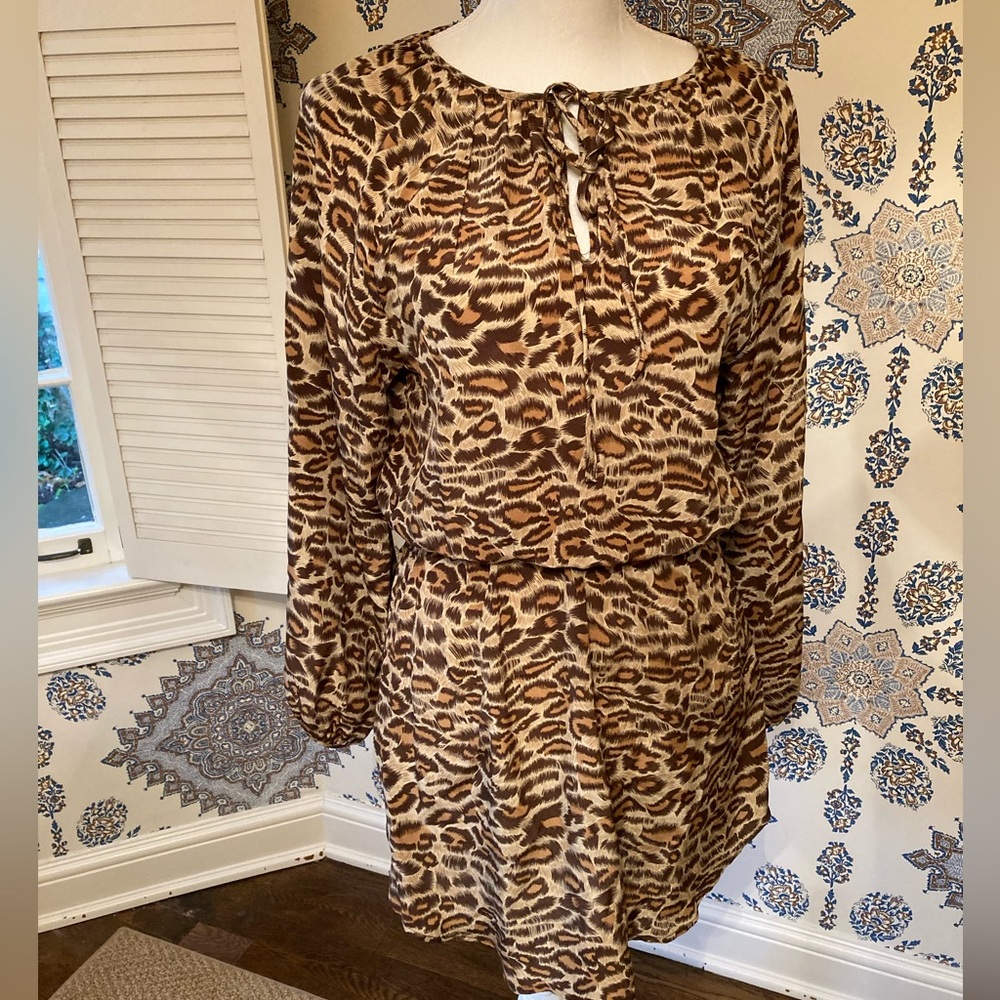 Leopard Dress/Cover Up